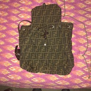 Nice AUTHENTIC FENDI NAP SACK